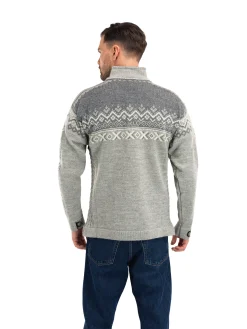 Store 140Th Anniversary Men's Sweater - Norwegian Wool Men Half-Zip