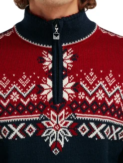Store 140Th Anniversary Men's Sweater - Norwegian Wool Men Half-Zip