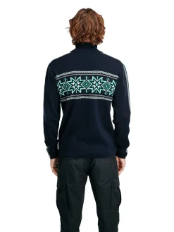 Clearance Tindefjell Men's Sweater - Merino Men Turtle-Neck