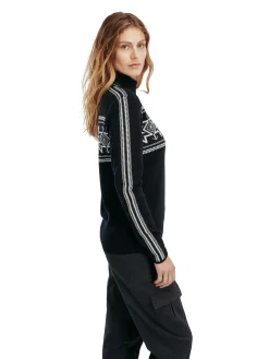 Outlet Tindefjell Women's Sweater - Merino Women Turtle-Neck