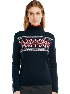 Flash Sale Tindefjell Women's Sweater - Merino Women Turtle-Neck