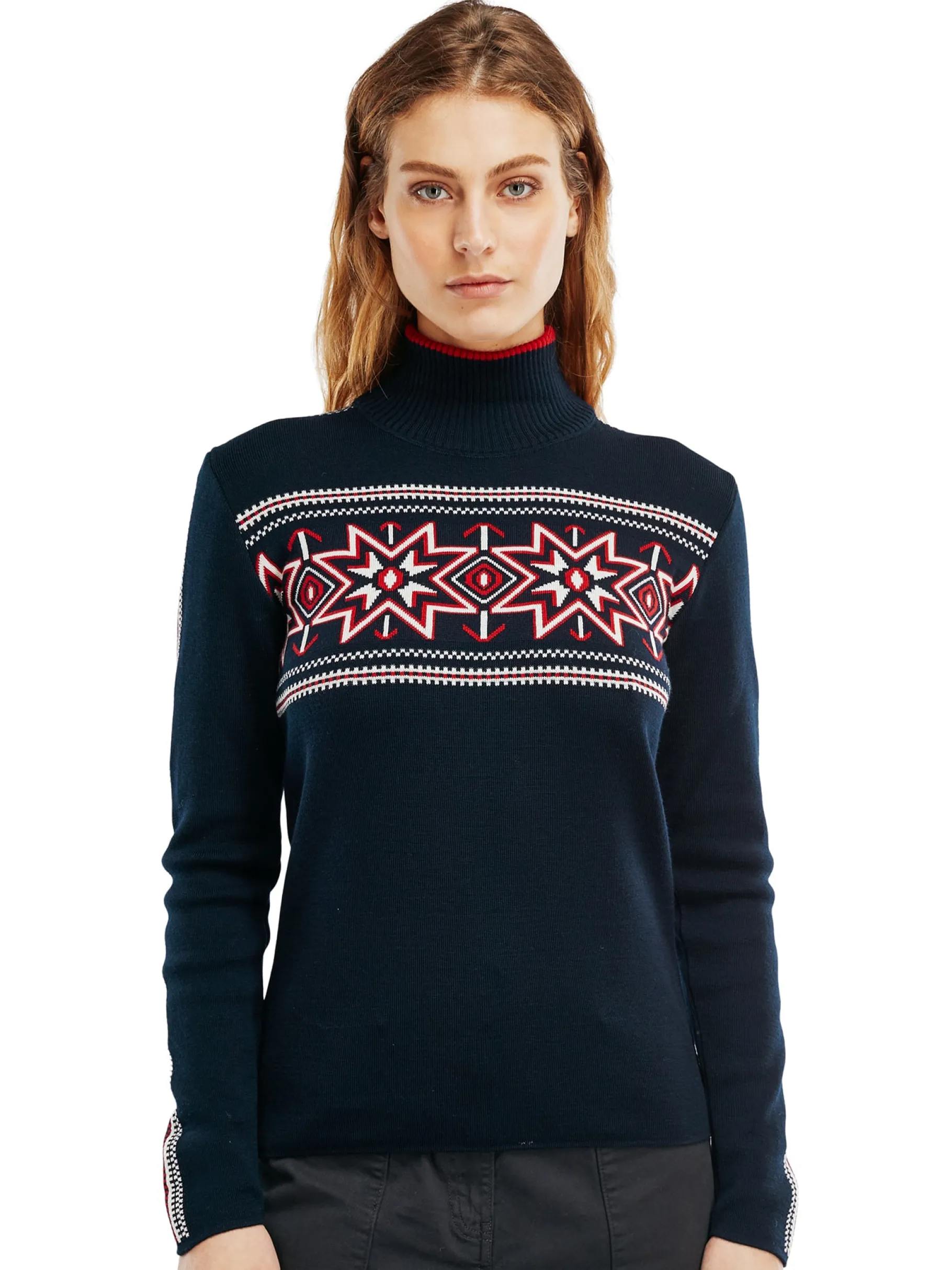 Flash Sale Tindefjell Women's Sweater - Merino Women Turtle-Neck