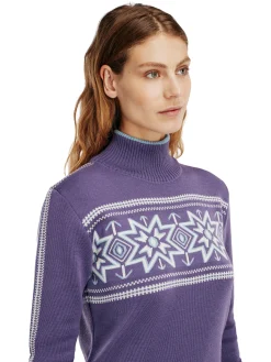 Discount Tindefjell Women's Sweater - Merino Women Turtle-Neck