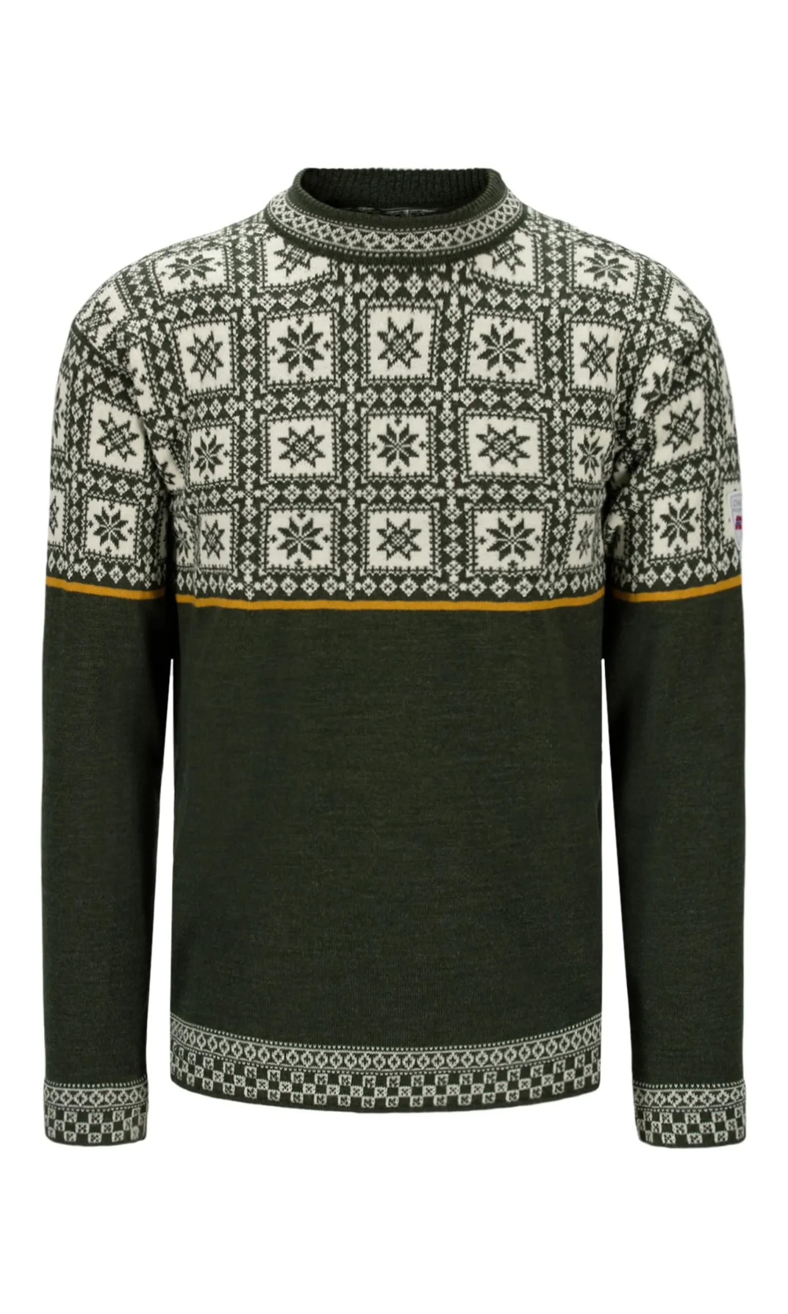 Clearance Tyssoy Men's Sweater - Norwegian Wool Men Round Neck