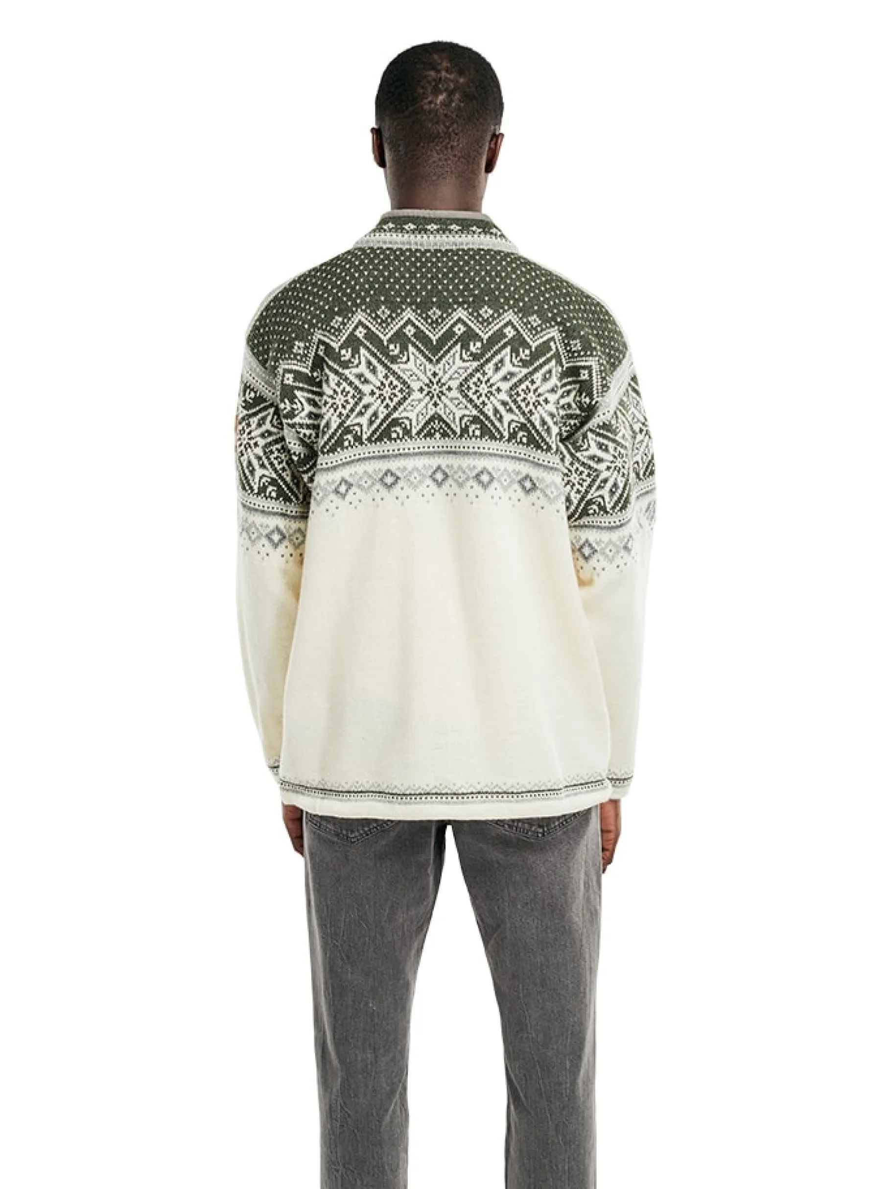 Hot Vail Men's Sweater - Norwegian Wool Men Half-Zip