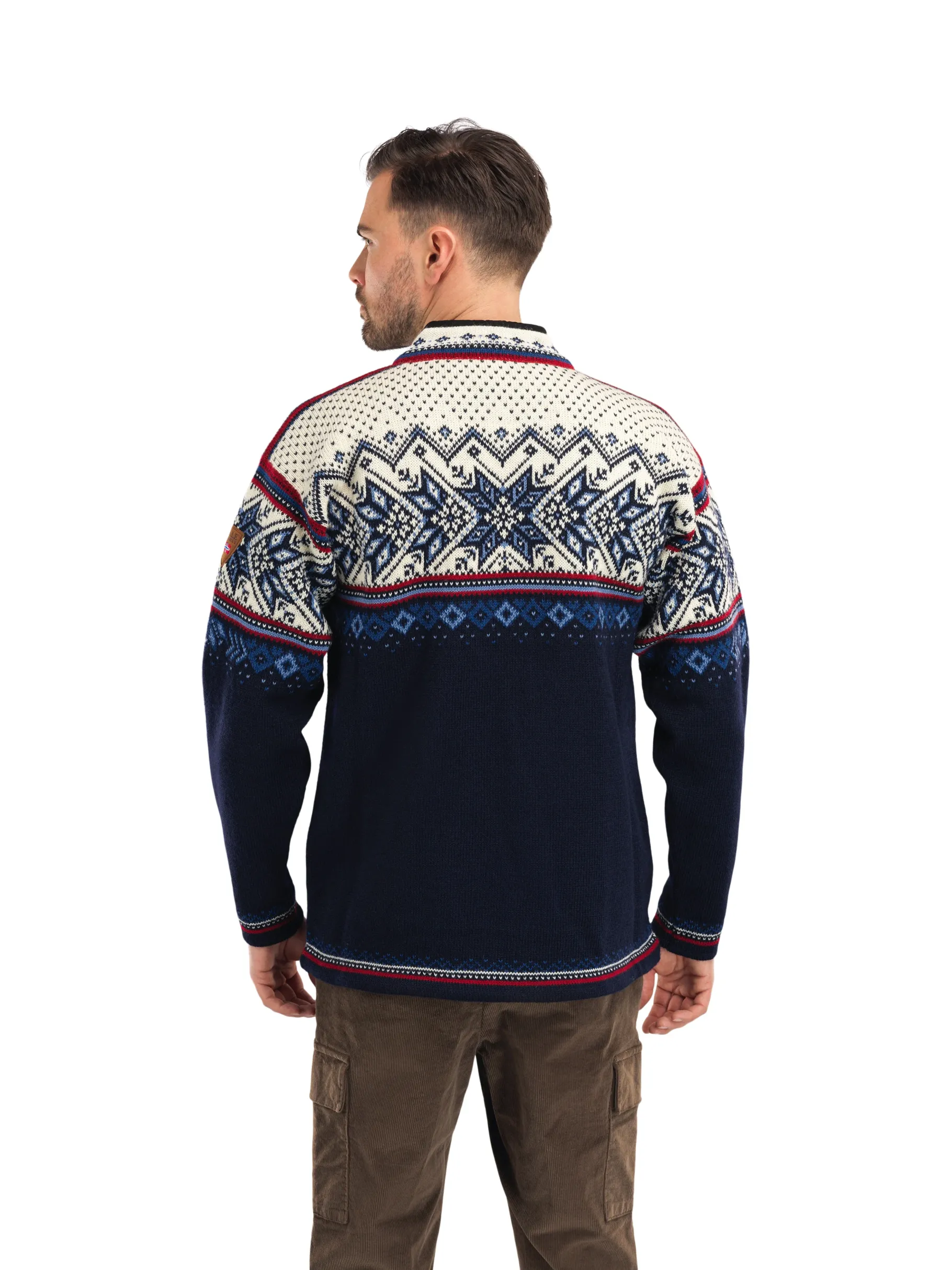 Outlet Vail Men's Sweater - Norwegian Wool Men Half-Zip