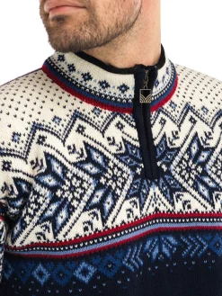 Outlet Vail Men's Sweater - Norwegian Wool Men Half-Zip