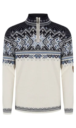New Vail Men's Sweater - Norwegian Wool Men Half-Zip