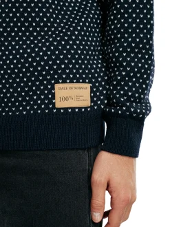 New Valloy Men's Wool Sweater Men Round Neck
