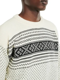Best Sale Valloy Men's Wool Sweater Men Round Neck