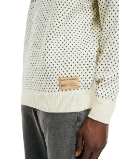 Best Sale Valloy Men's Wool Sweater Men Round Neck