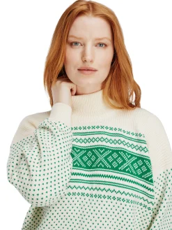 Best Valloy Women's Wool Sweater Women Turtle-Neck