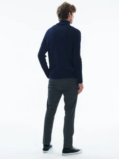 Flash Sale Vegvisir Men's Sweater - Norwegian Wool Men Half-Zip