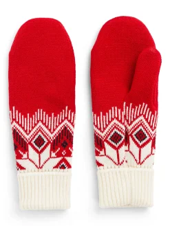 Fashion Vilja Unisex Merino Wool Mittens Women Mittens