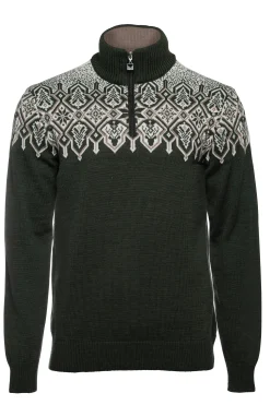 Discount Winterland Men's Merino Wool Sweater Men Half-Zip