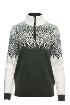 Sale Winterland Women's Merino Wool Sweater Women Half-Zip