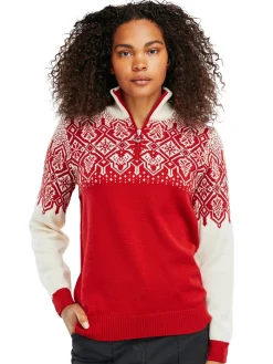 Best Sale Winterland Women's Merino Wool Sweater Women Half-Zip