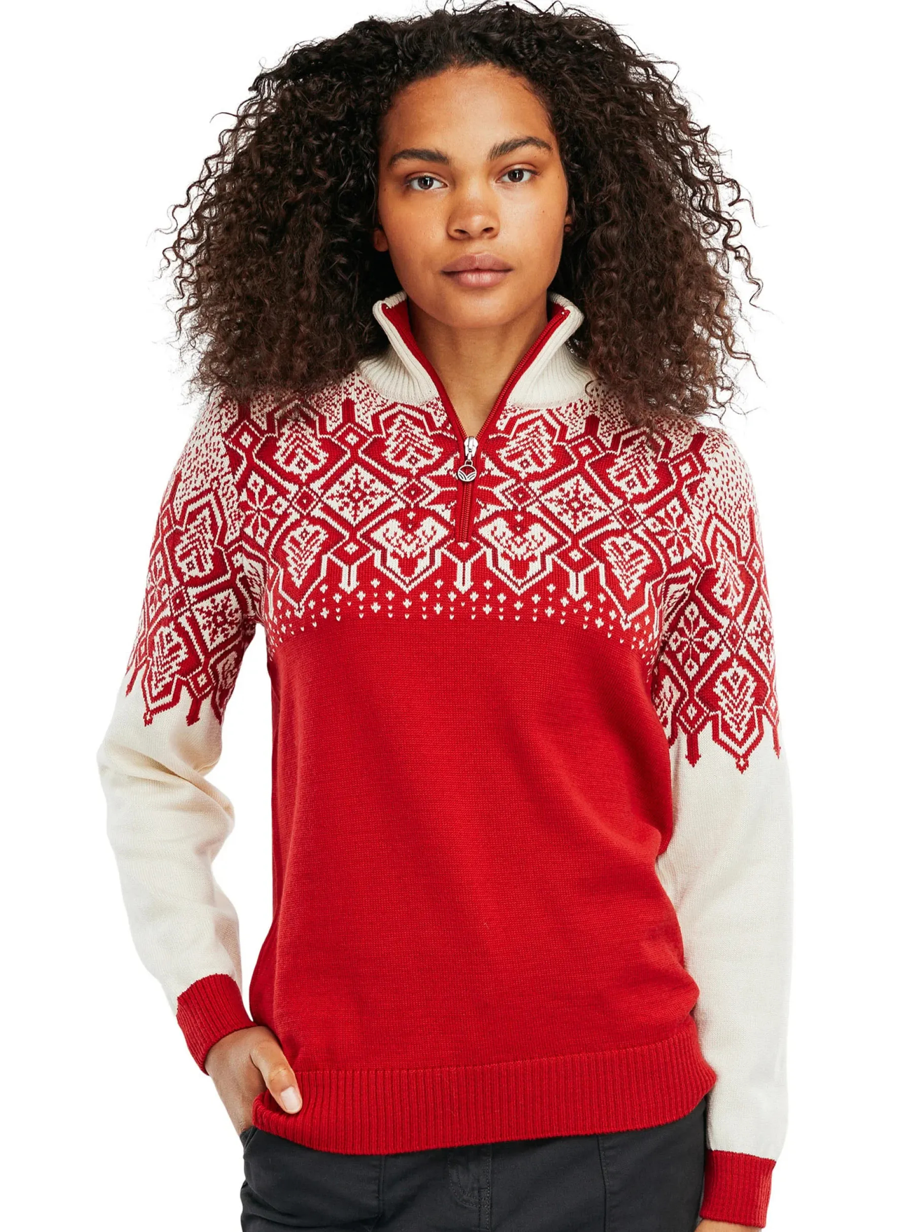 Best Sale Winterland Women's Merino Wool Sweater Women Half-Zip